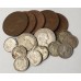 NEW ZEALAND 1933 . ONE 1 PENNY, SIXPENCE, THREEPENCE . PRE-DECIMAL COINS